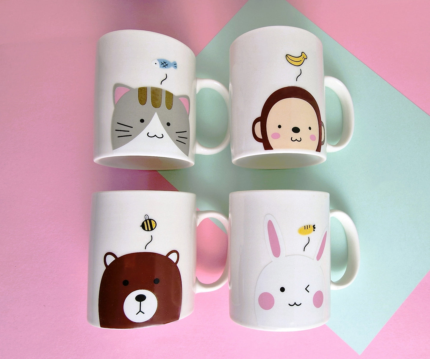 Mug with animal print