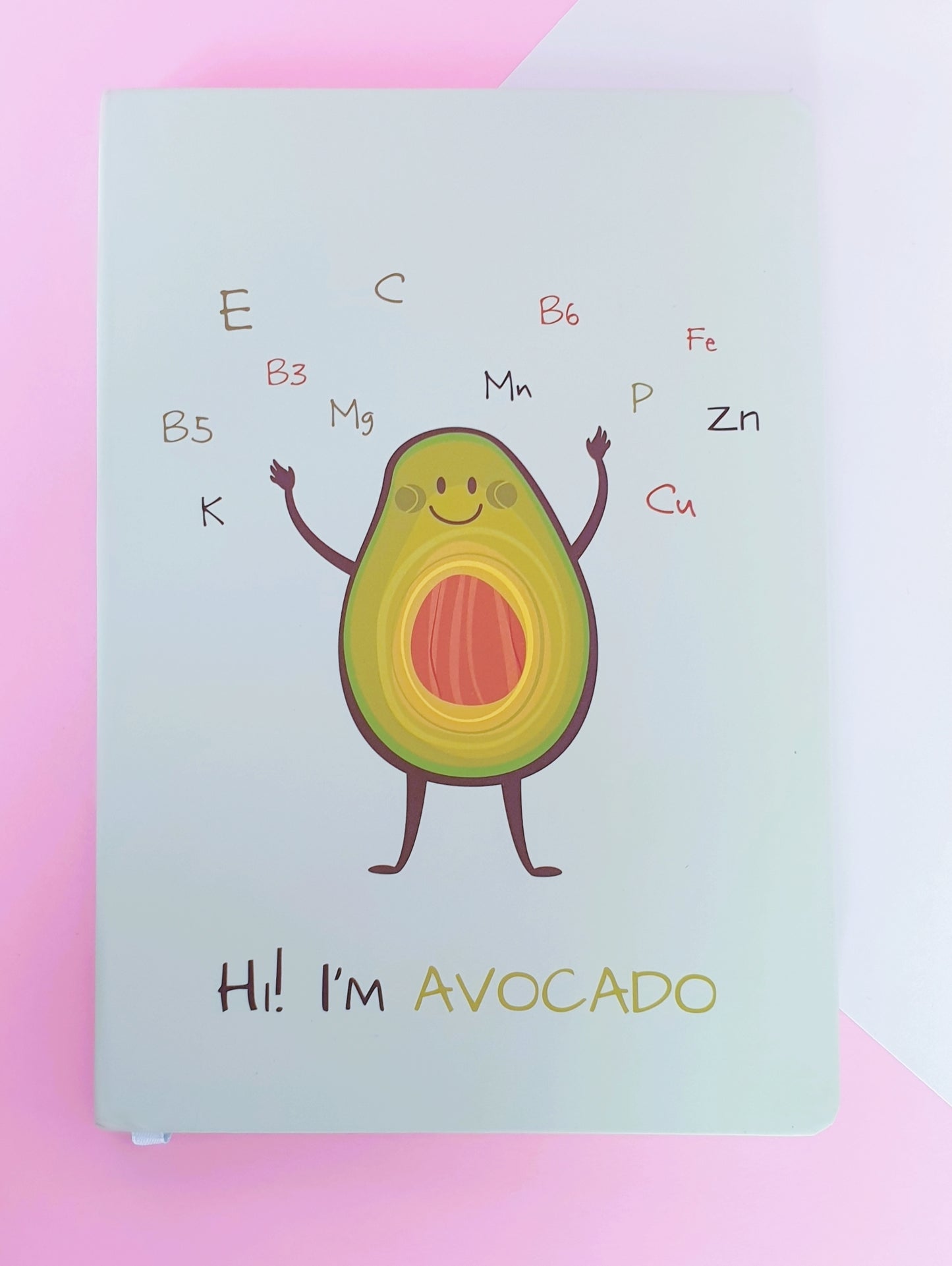 Hardcover avocado notebook (A5)