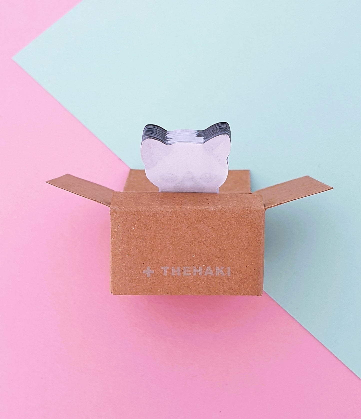 'Cat in a box' sticky index tabs