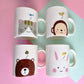 Mug with animal print