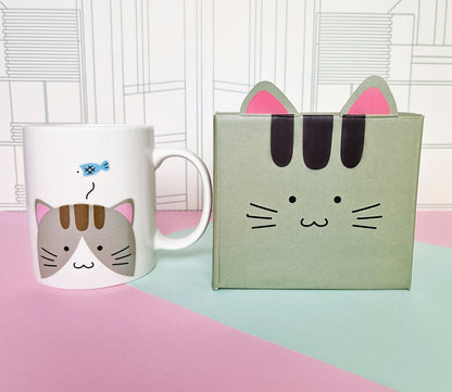 Mug with animal print