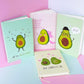 Hardcover avocado notebook (A5)