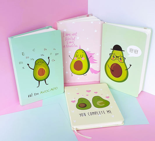 Hardcover avocado notebook (A5)