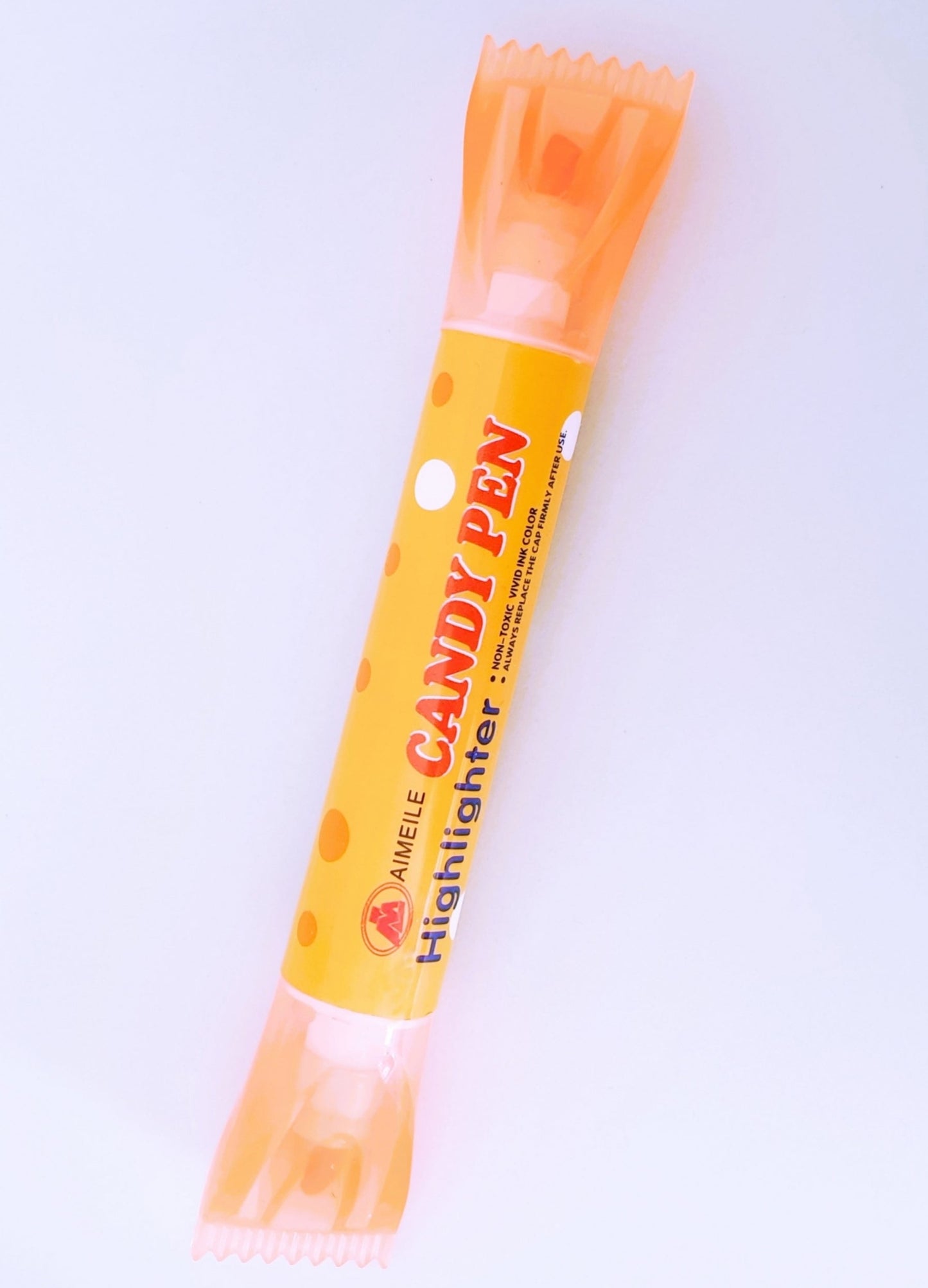 Double sided candy highlighter pen