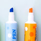 Double sided candy highlighter pen