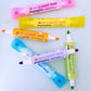 Double sided candy highlighter pen